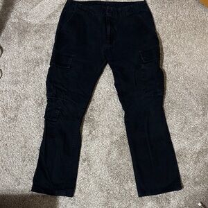 Black Youngla Suburban Twill Cargos